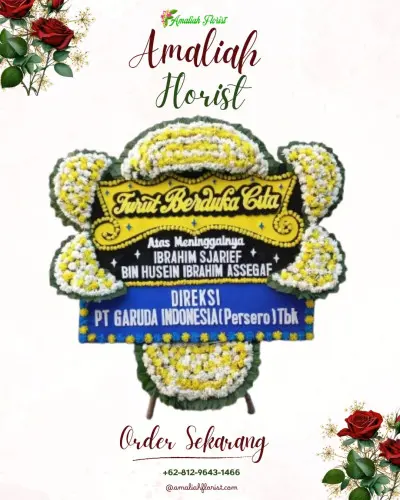 Papan Bunga Duka di Cigugurgirang